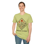 "Nature Is Home" Floral T-Shirt