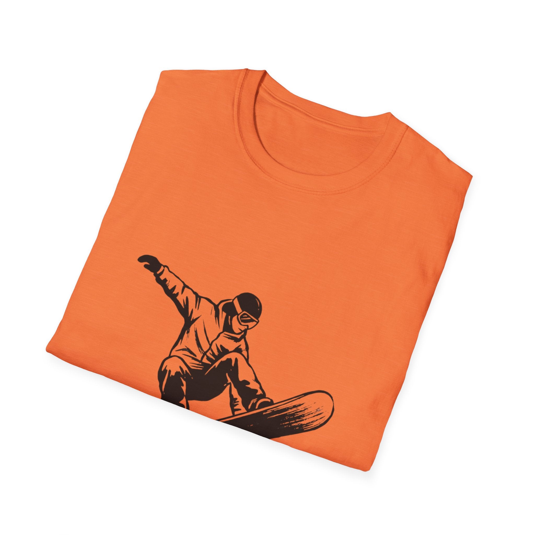 Snowboarder Graphic Tee — Snowboarding Action Shirt