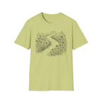 Winding Path Through The Meadow Floral T-Shirt