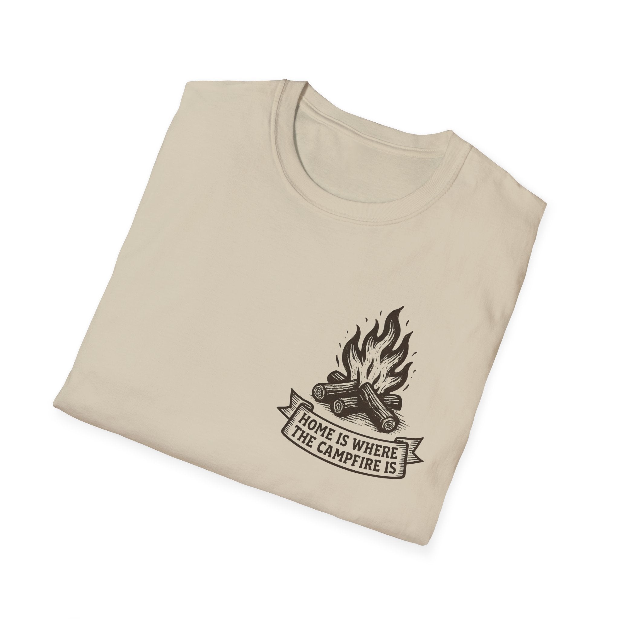 "Home Is Where The Campfire Is" T-Shirt