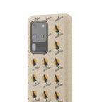 Biodegradable Phone Case — 'Go Outside' Recycled Eco-Friendly iPhone Cover