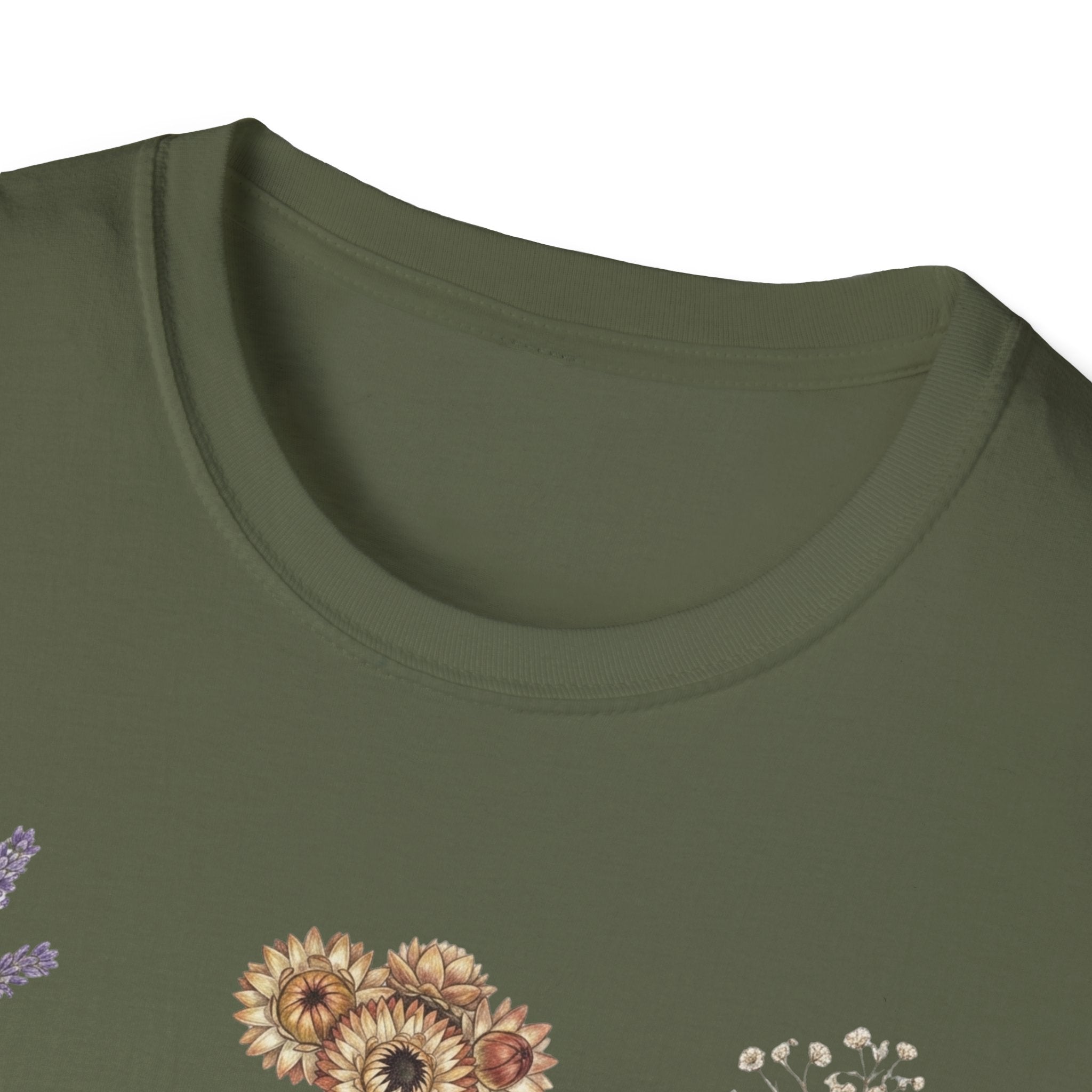 Floral Mini Bouquet T-Shirt — Vintage Botanical Graphic Tee
