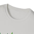 Forest Graphic T-Shirt — Minimal Green Pine Trees Tee