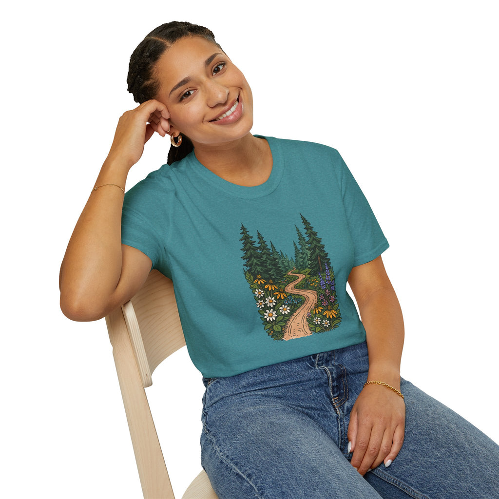 Winding Forest Path T-Shirt