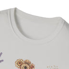 Floral Mini Bouquet T-Shirt — Vintage Botanical Graphic Tee