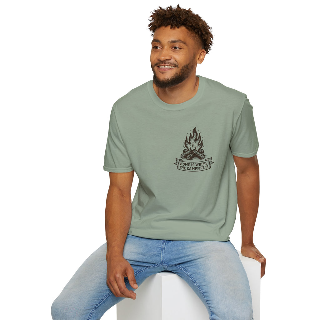 "Home Is Where The Campfire Is" T-Shirt