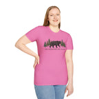 "The Mountains Are Calling" Bear and Pines T-Shirt — Outdoor Graphic Tee