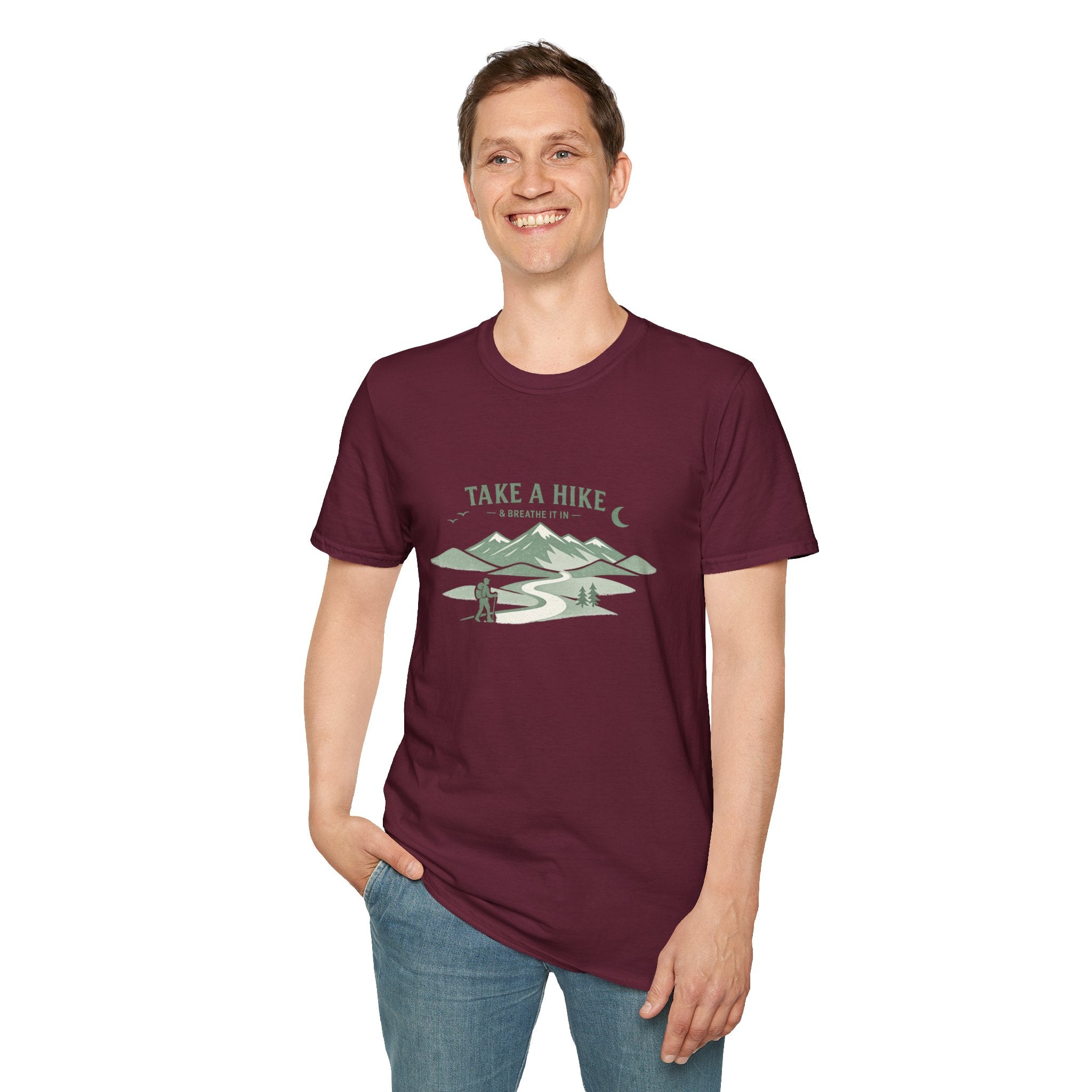 Take a Hike T-Shirt — Outdoor Hiking Graphic Tee