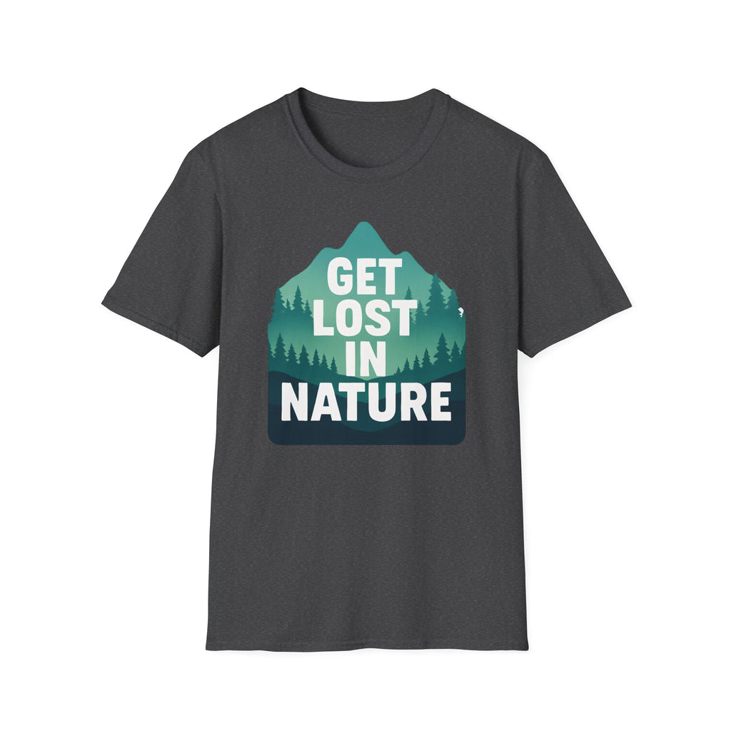 "Get Lost in Nature" Pine Trees T-Shirt
