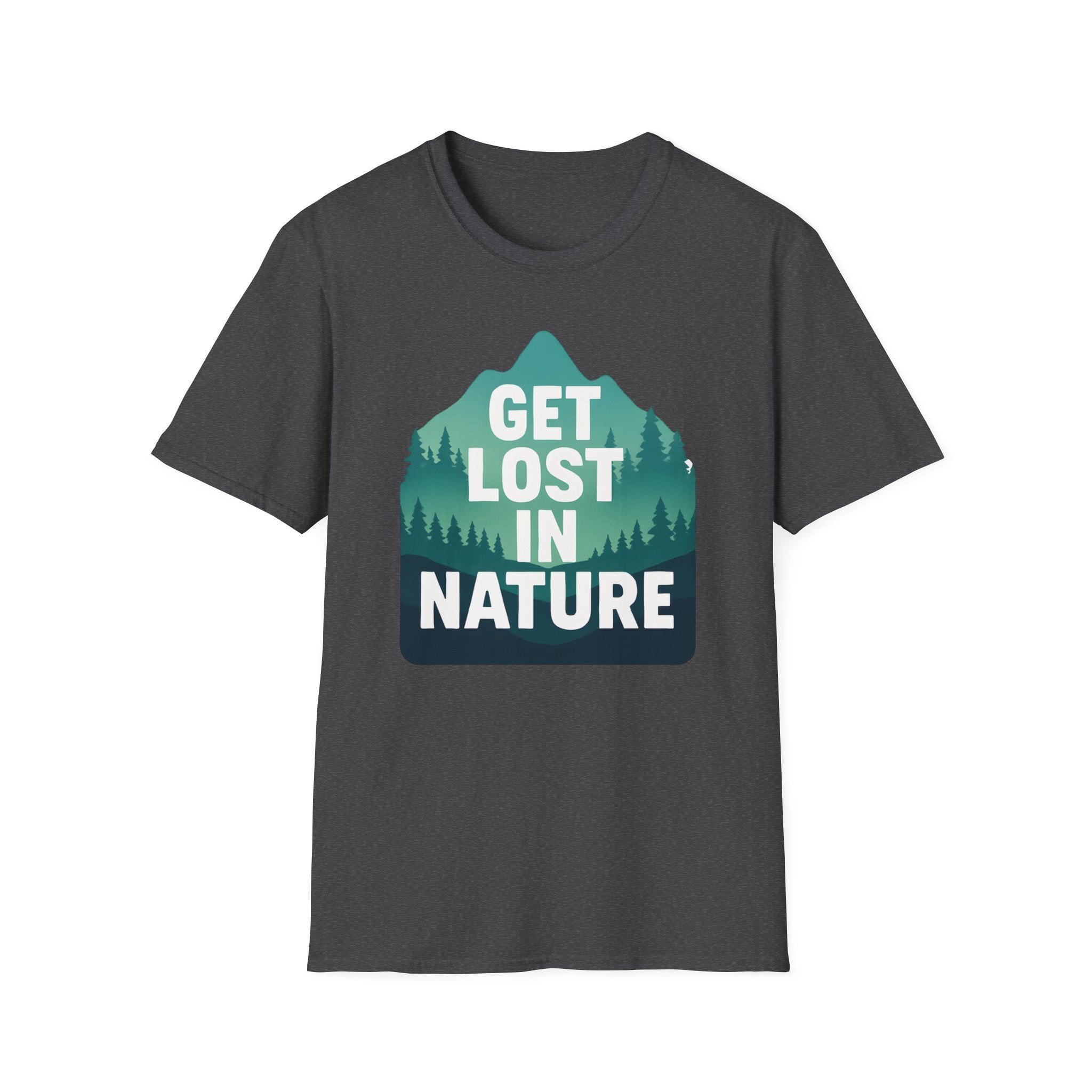 "Get Lost in Nature" Pine Trees T-Shirt