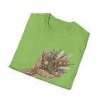 Floral Bouquet Graphic T-Shirt — Rustic Wildflower Bouquet Tee