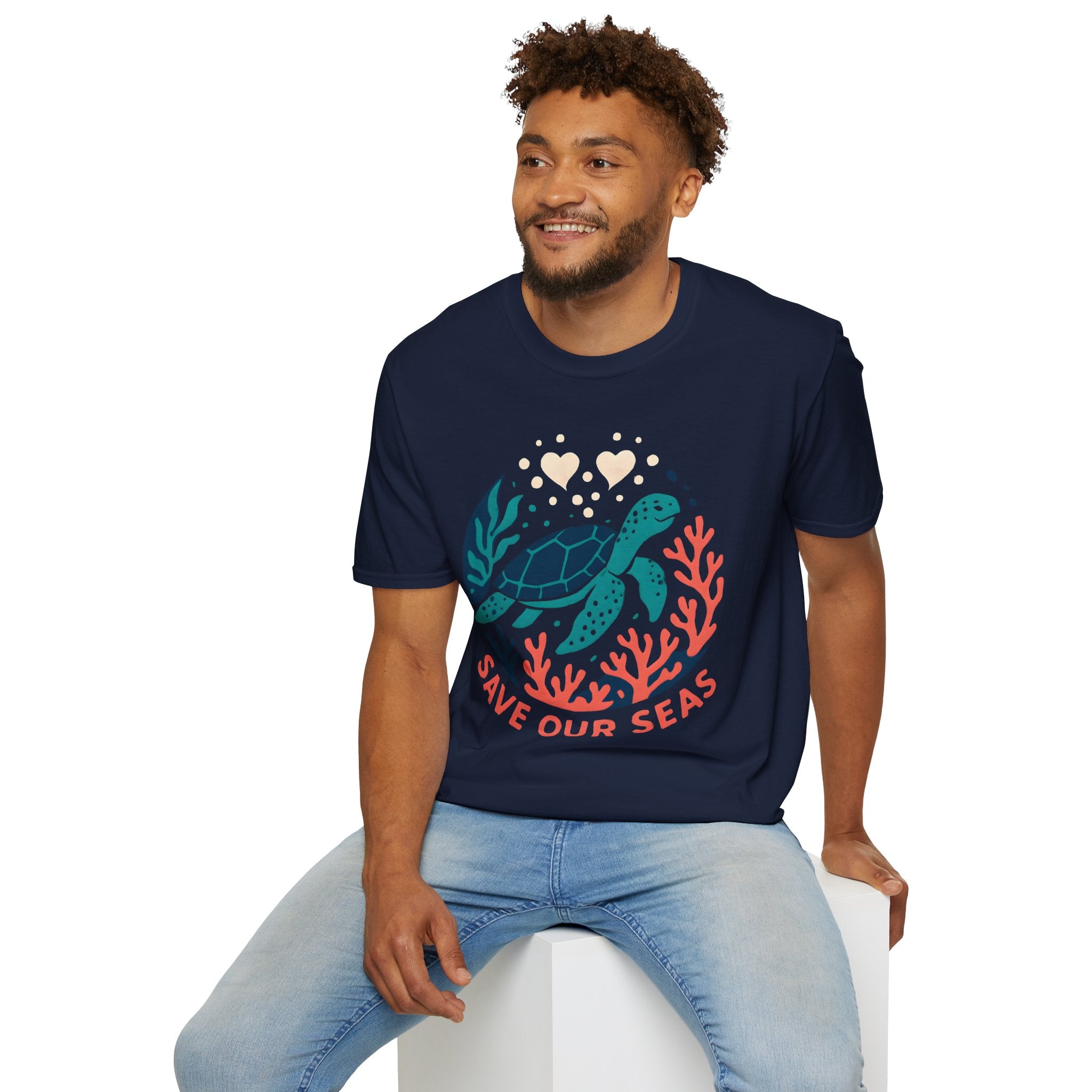 Save Our Seas Sea Turtle T-Shirt — Ocean Conservation Tee