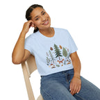 Woodland Fox T-Shirt — Nature Forest Camping Graphic Tee