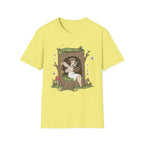 Forest Flapper Fairy Reading in Tree Hollow T-Shirt