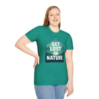 "Get Lost in Nature" Pine Trees T-Shirt