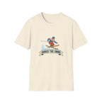 Shred the Gnar Skier T-Shirt | Retro Skiing Graphic
