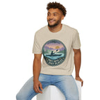 "Drift Into The Quiet Places" Kayak Sunset T‑Shirt — Outdoor Relaxation Tee Shirt