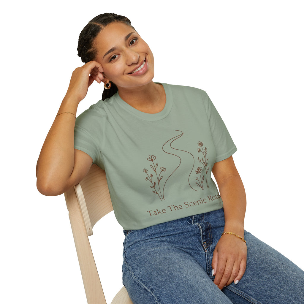 Winding Path "Take The Scenic Route" T-Shirt