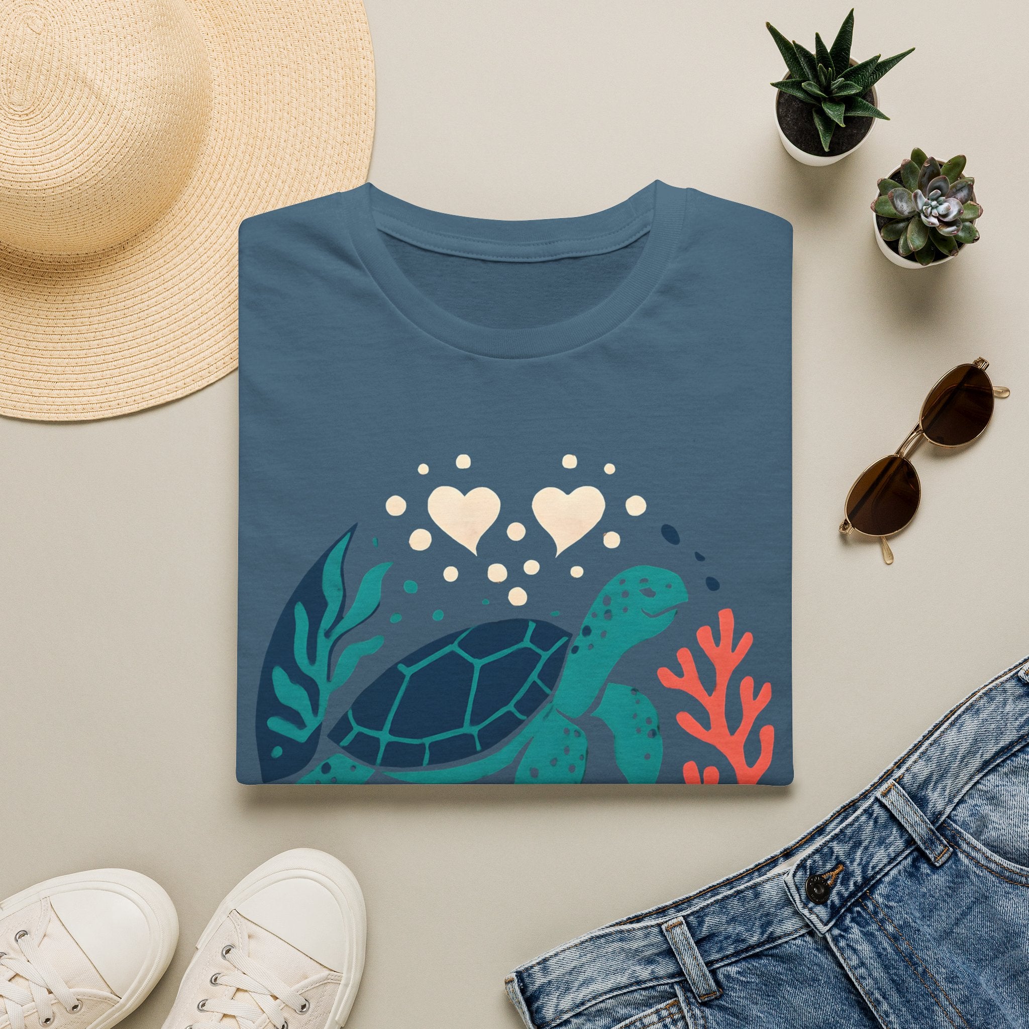 Save Our Seas Sea Turtle T-Shirt — Ocean Conservation Tee