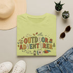 "Outdoor Adventurer" T‑Shirt Camping, Hiking & Exploration Graphic Tee Shirt