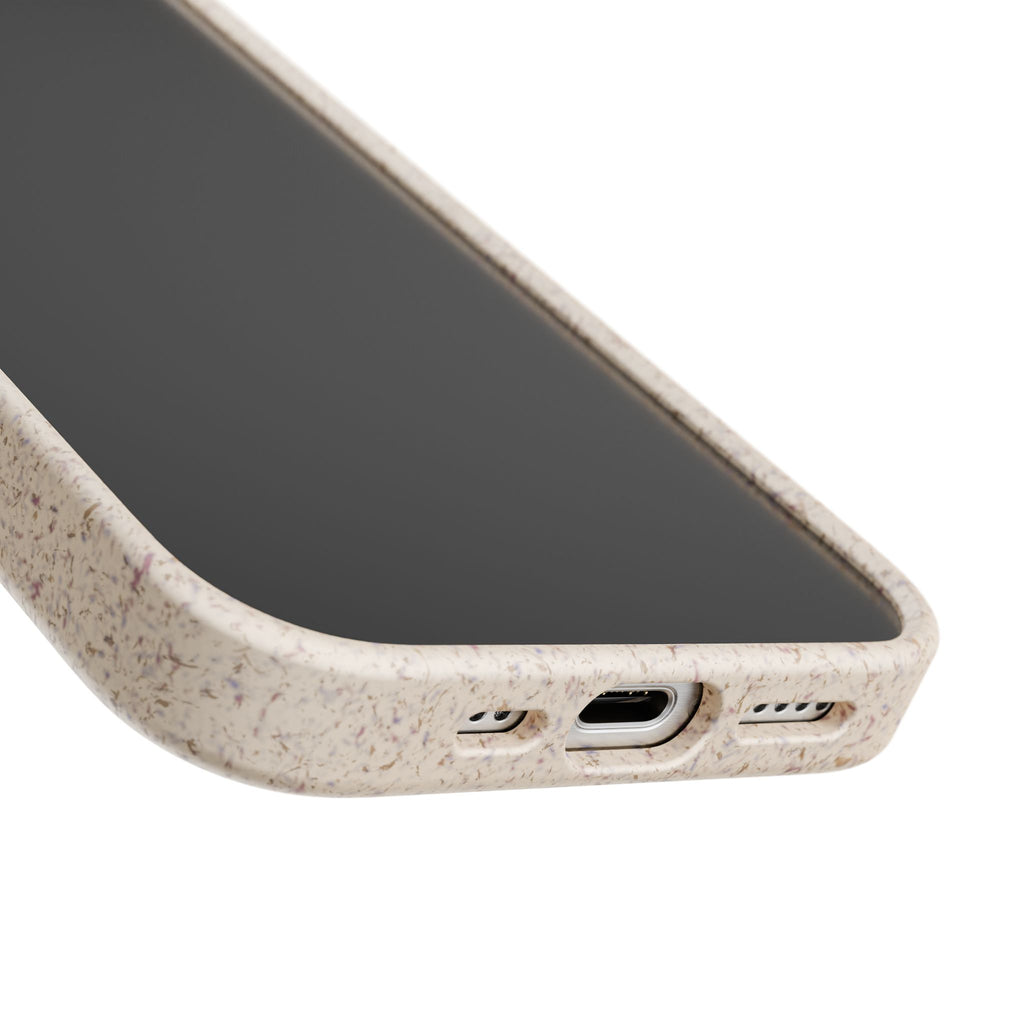 Biodegradable Phone Case — 'Go Outside' Recycled Eco-Friendly iPhone Cover