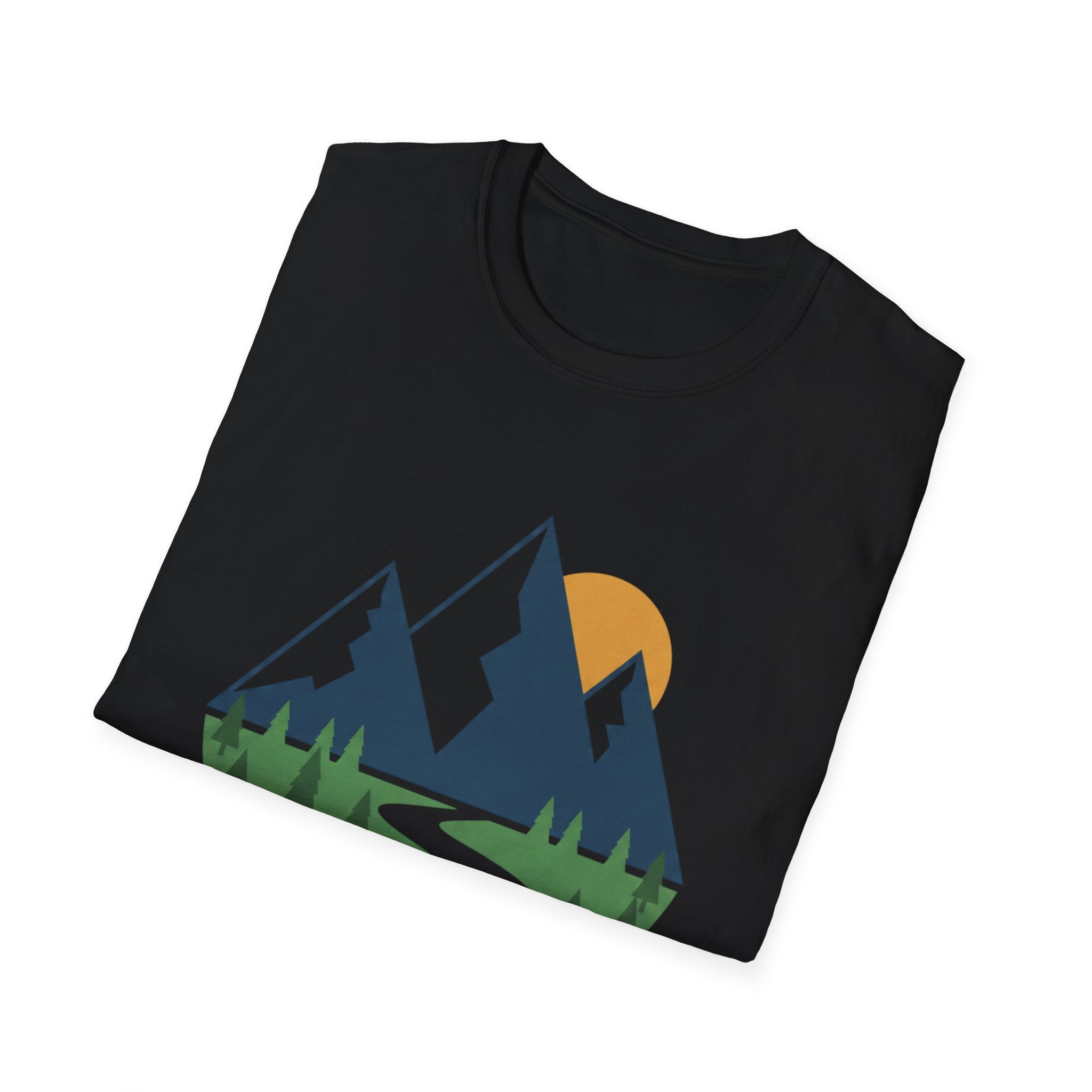 Sunset Over Mountains T-Shirt