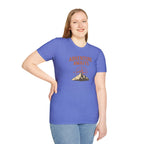 "Adventure Awaits" Compass & Mountain T-Shirt