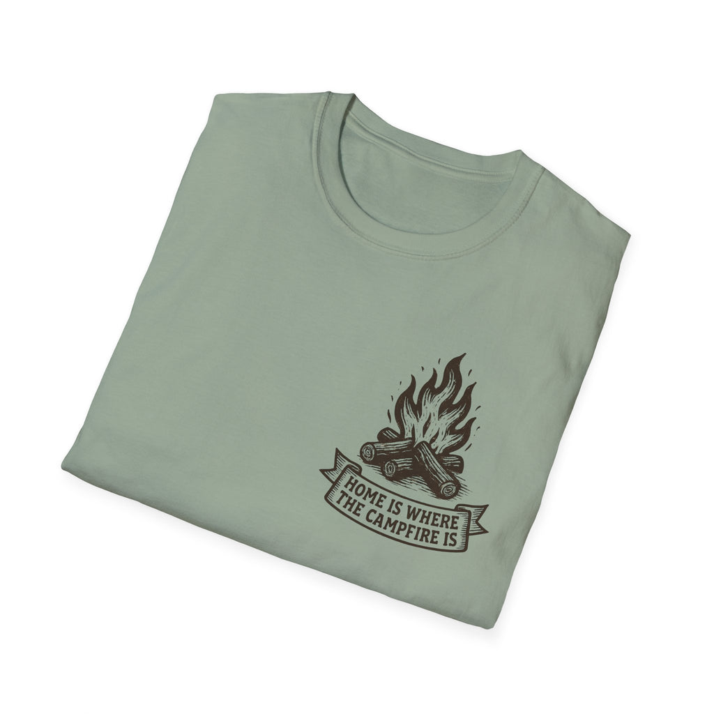 "Home Is Where The Campfire Is" T-Shirt
