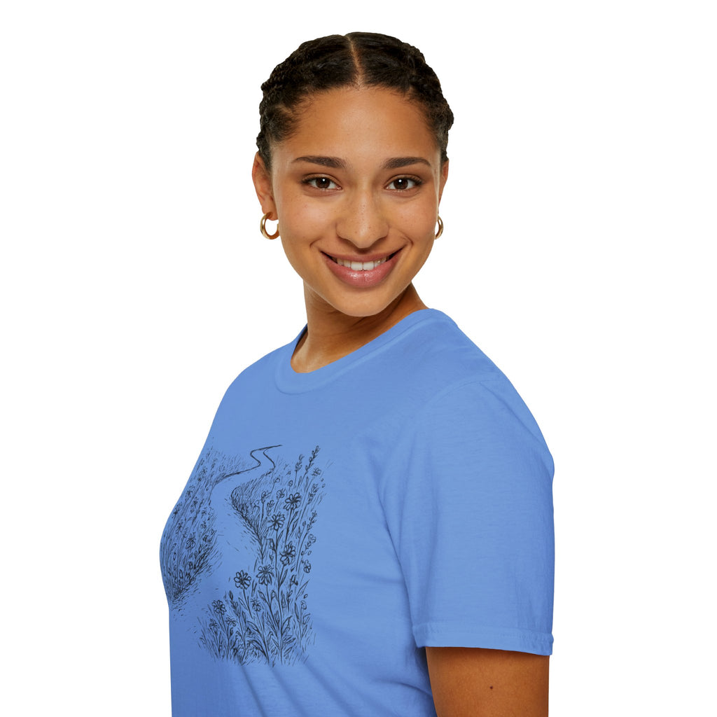 Winding Path Through The Meadow T-Shirt