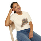Floral Bouquet Graphic T-Shirt — Rustic Wildflower Bouquet Tee