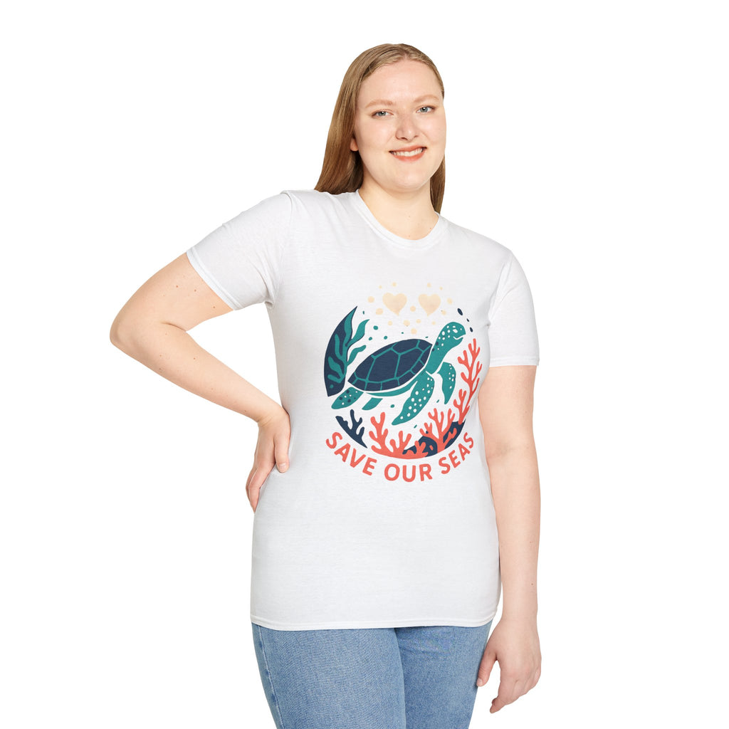 Save Our Seas Sea Turtle T-Shirt — Ocean Conservation Tee