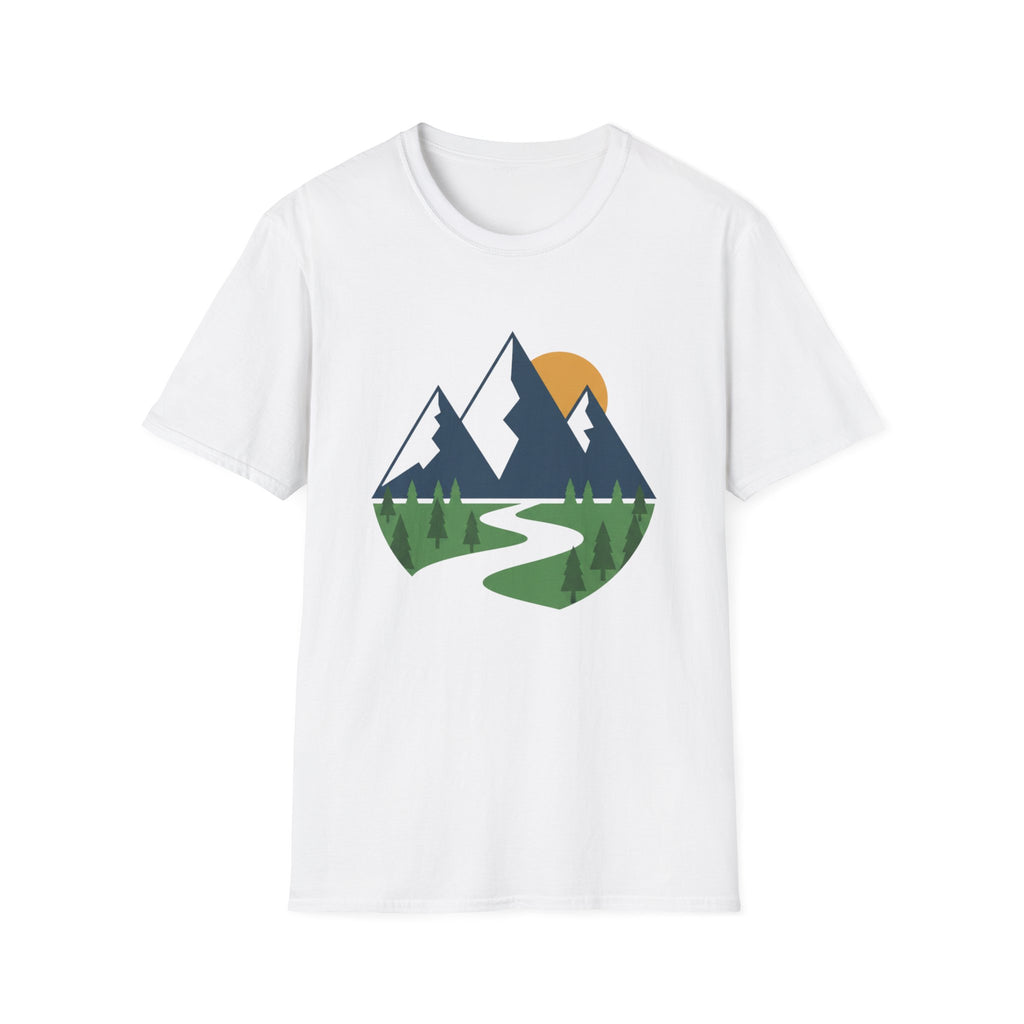 Sunset Over Mountains T-Shirt