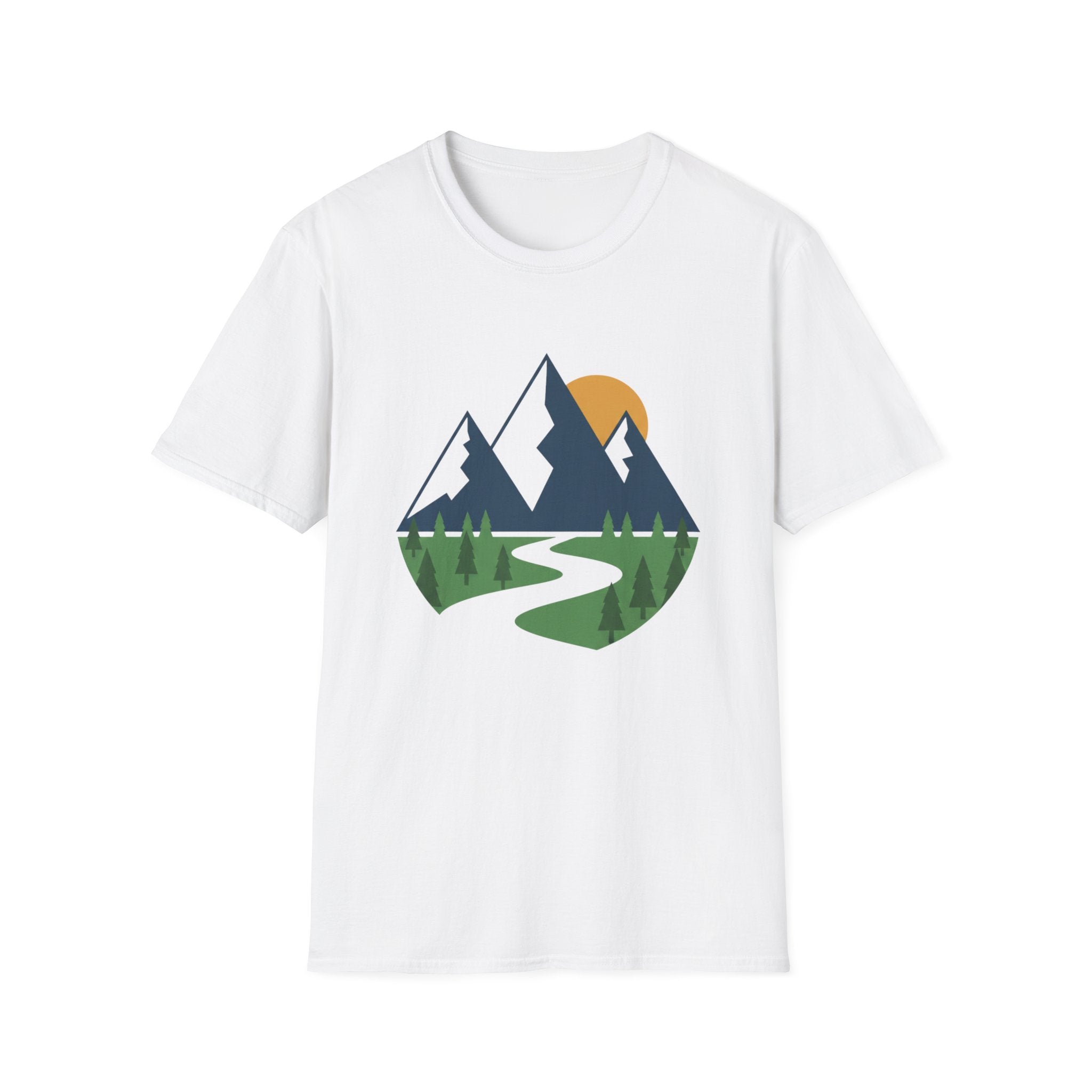 Sunset Over Mountains T-Shirt