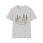Camping Tent and Campfire T-Shirt