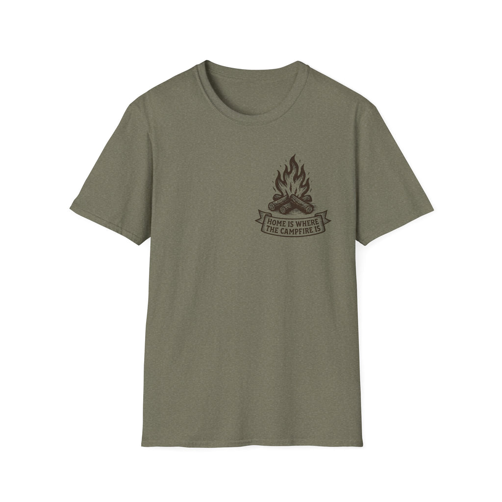 "Home Is Where The Campfire Is" T-Shirt
