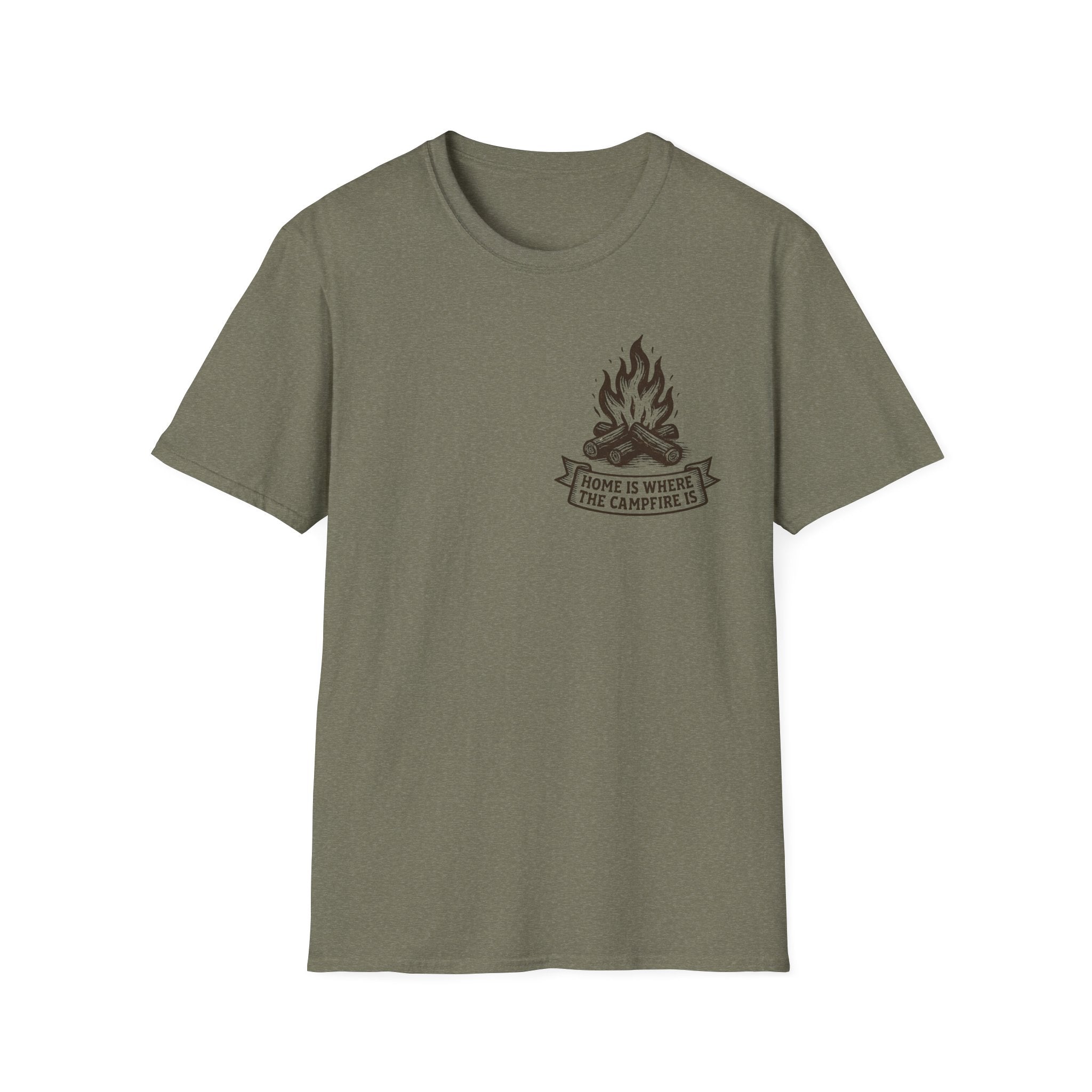 "Home Is Where The Campfire Is" T-Shirt