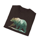 Forest Bear Silhouette T-Shirt