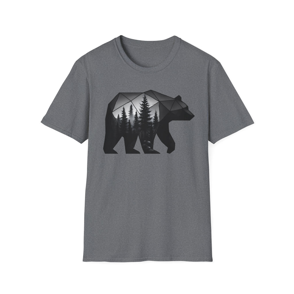Geometric Forest Bear T-Shirt