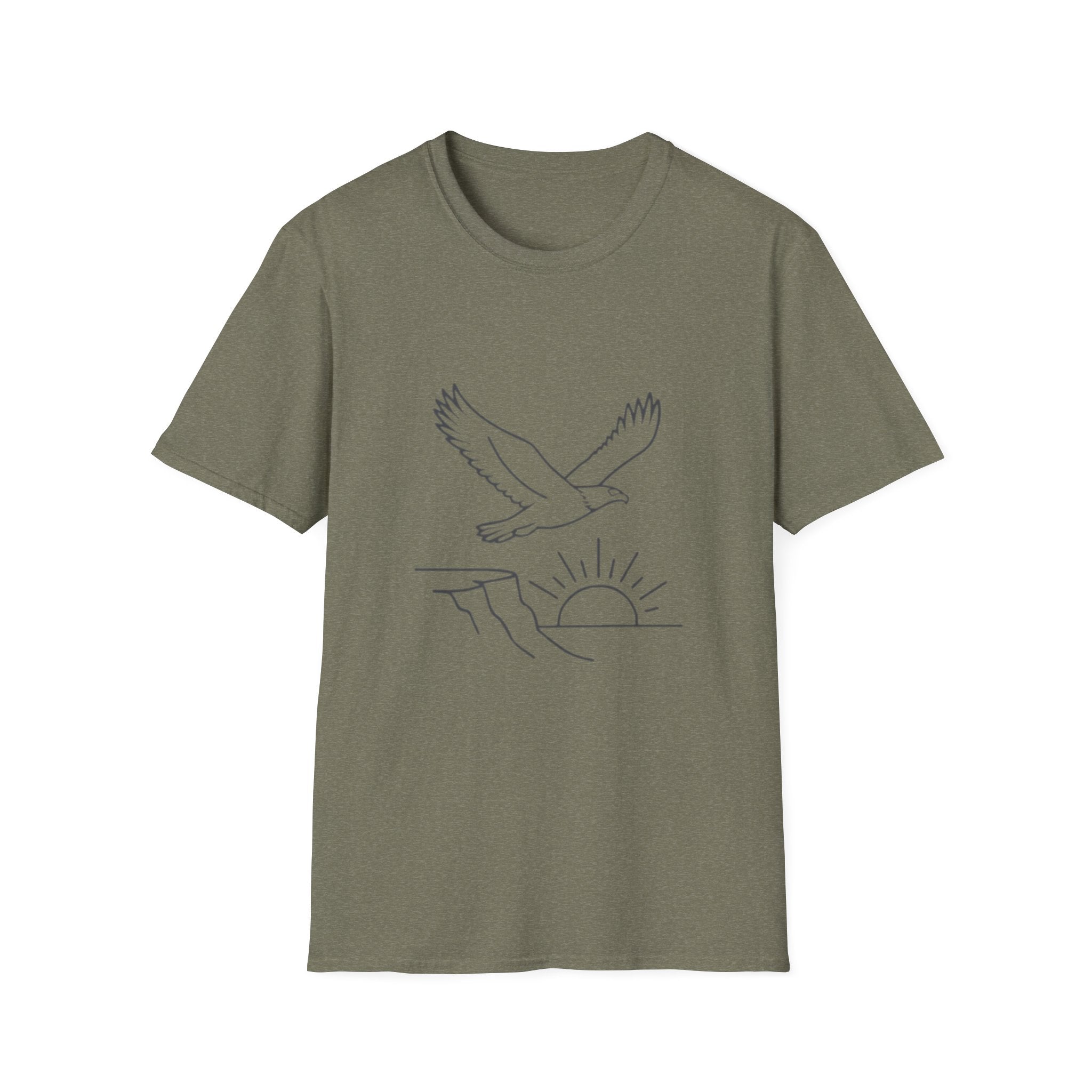 Eagle Over Sunrise T-Shirt