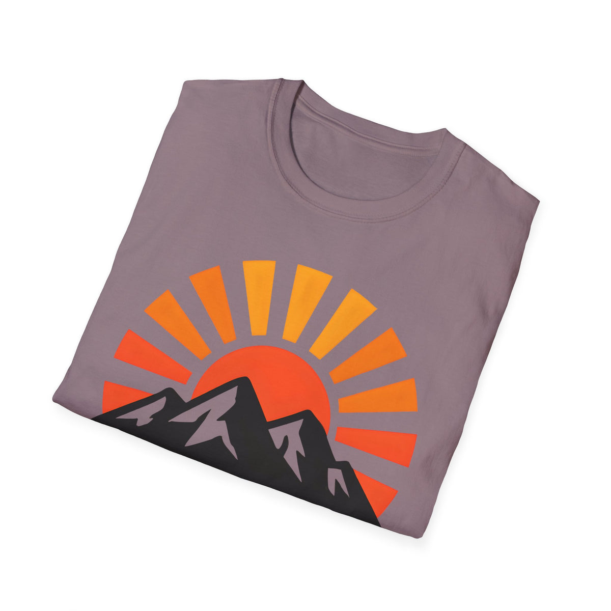 Chase The Sunrise Mountain T-Shirt — Sunrise & Peaks Graphic Tee