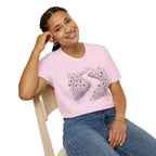 Winding Path Through The Meadow Floral T-Shirt