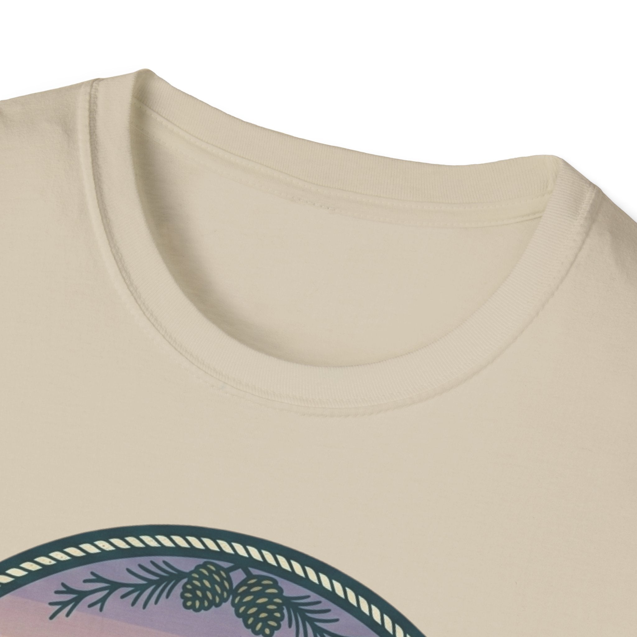 Kayak Sunset T‑Shirt — "Drift Into The Quiet Places" Outdoor Relaxation Tee