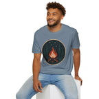 Forest Campfire at Night T-Shirt