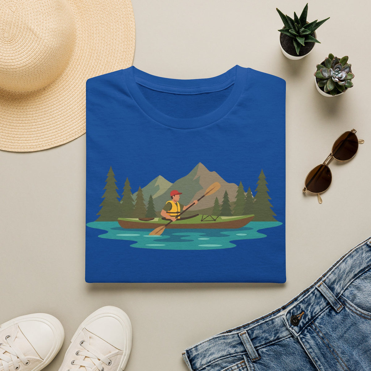 Kayaking Graphic T-Shirt