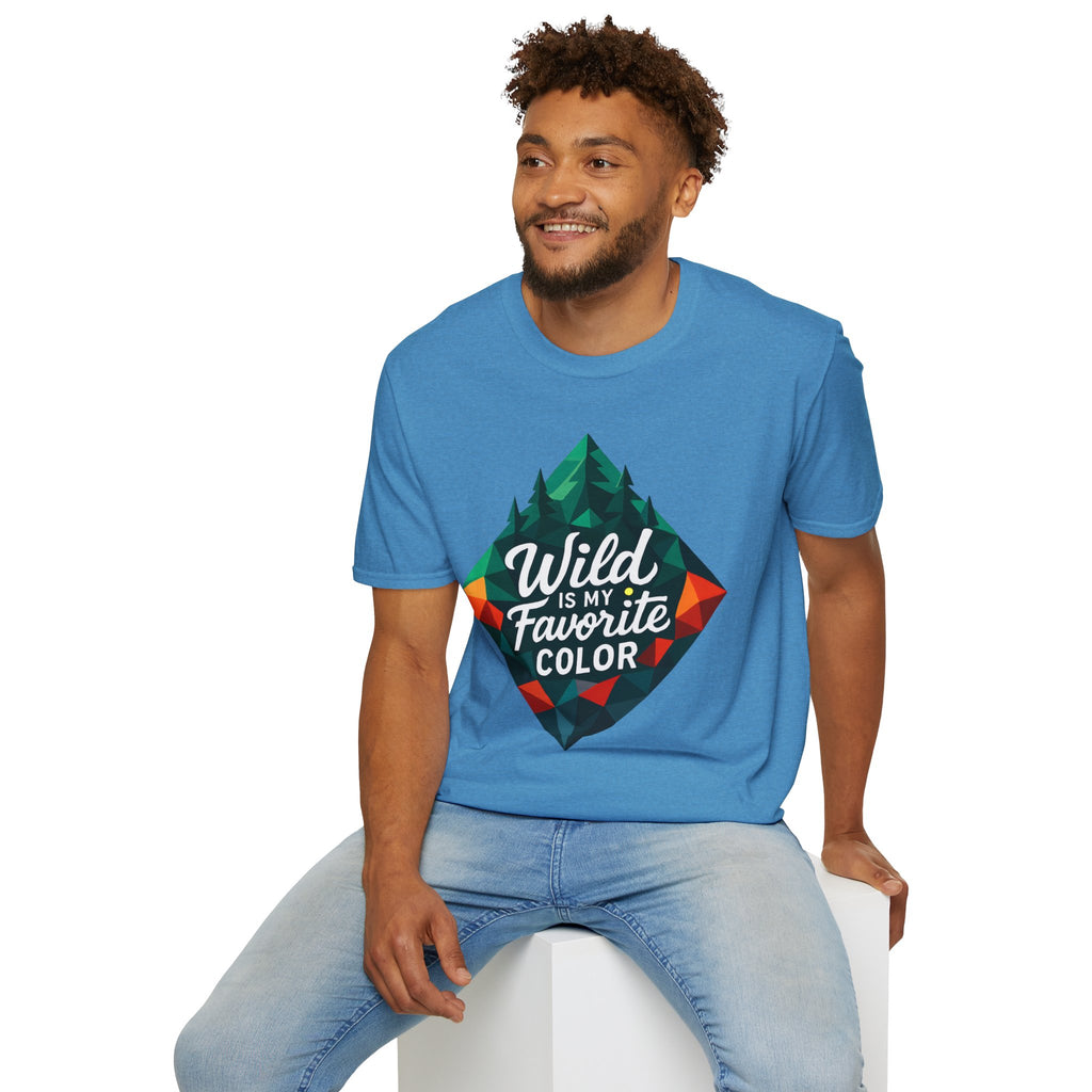 Wild Is My Favorite Color Diamond T-Shirt — Pines & Geometric Logo
