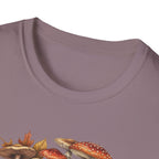 Mushroom & Autumn Leaves T-Shirt
