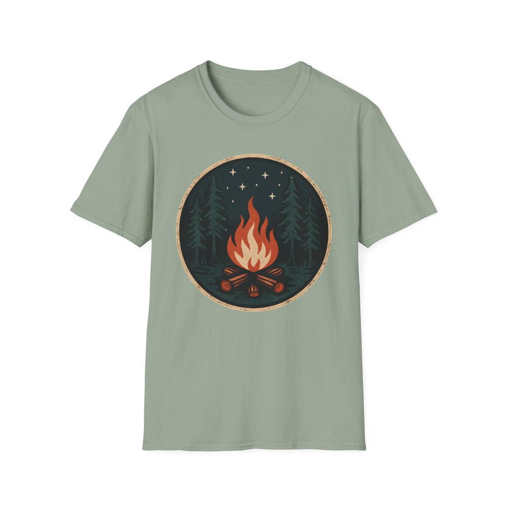 Forest Campfire at Night T-Shirt
