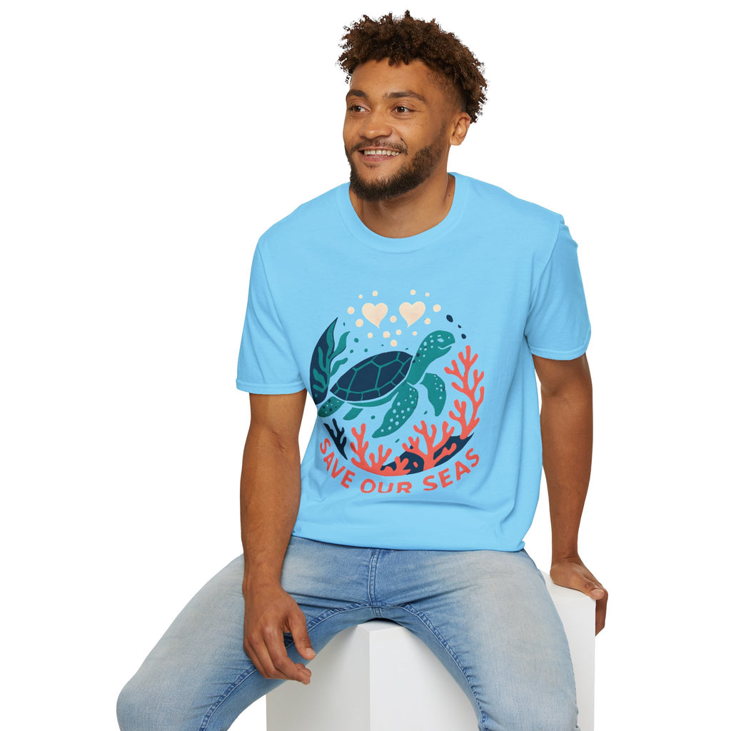 Save Our Seas Sea Turtle T-Shirt — Ocean Conservation Tee