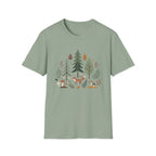 Woodland Fox T-Shirt — Nature Forest Camping Graphic Tee
