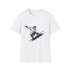 Snowboarder Graphic Tee — Snowboarding Action Shirt